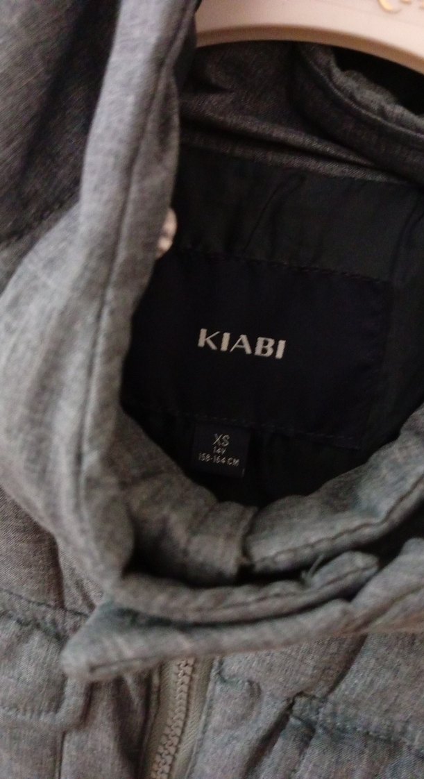 Gri Erkek Düğmeli Midi Mont 14 yaş - Görsel 2