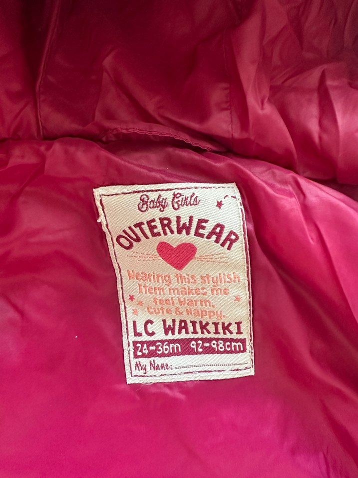 Kız Çocuk Gri Kapüşonlu Fermuarlı Yelek - Görsel 5