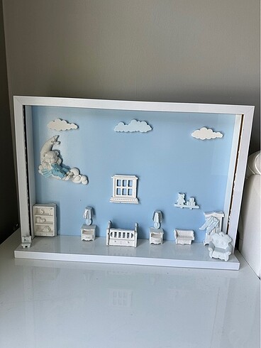 Büyük çerçeve pano gece lambalı - Görsel 2