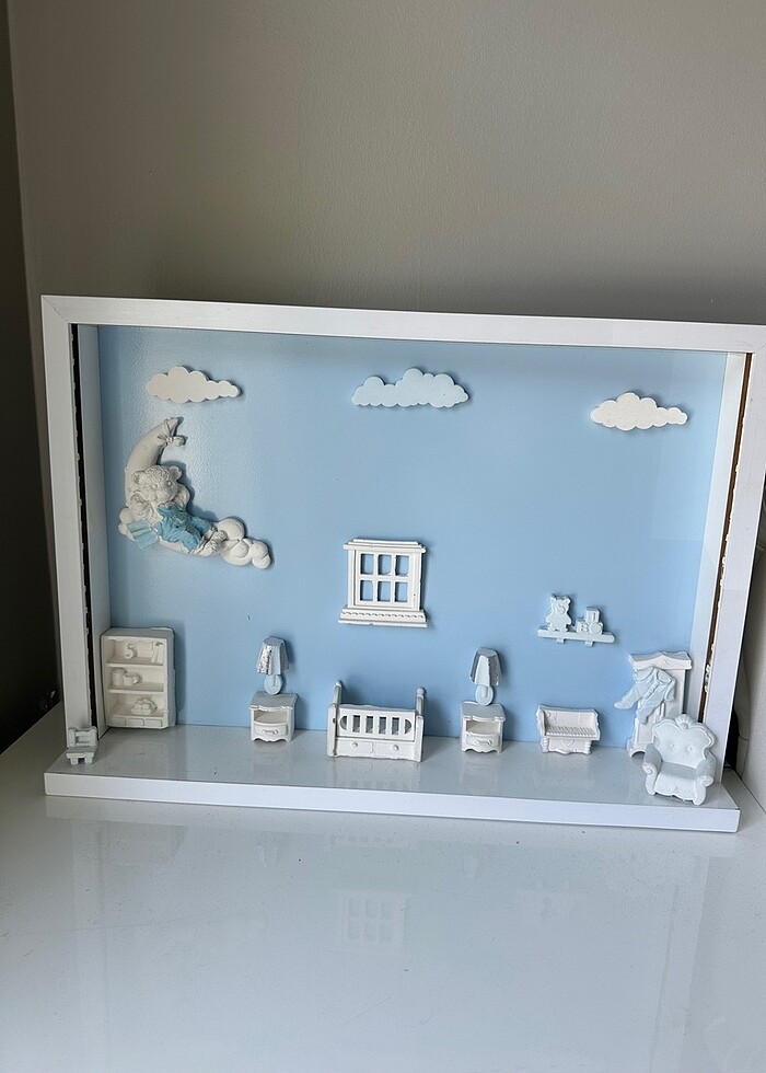 Büyük çerçeve pano gece lambalı - Görsel 2