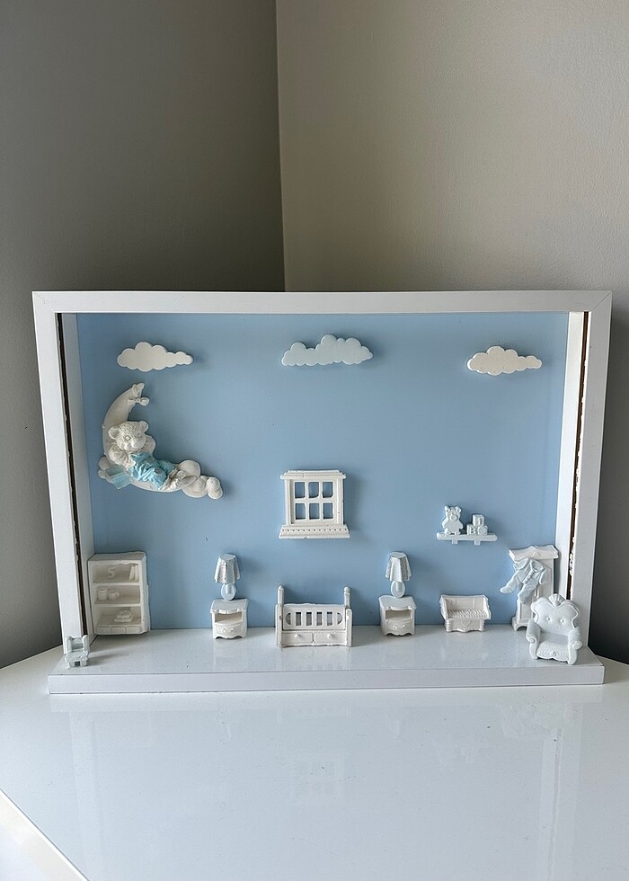 Büyük çerçeve pano gece lambalı - Görsel 3