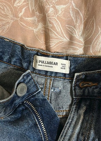 Pull&Bear Mini Denim Şort - Görsel 3