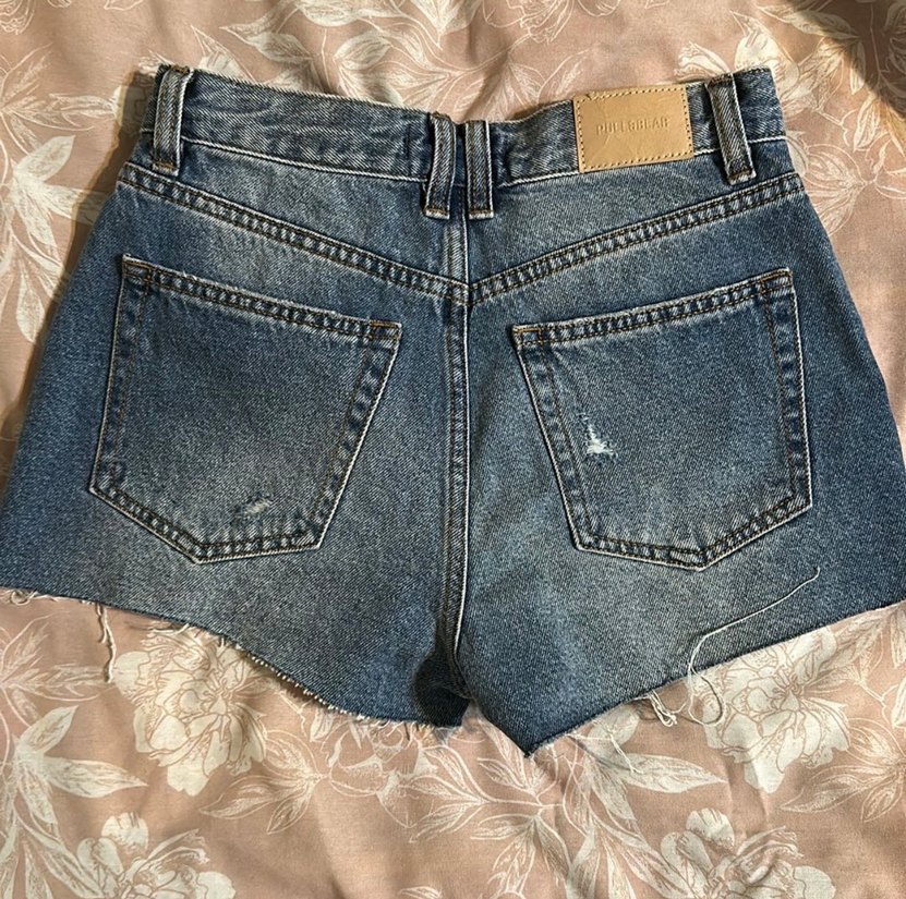 Pull&Bear Mini Denim Şort - Görsel 2