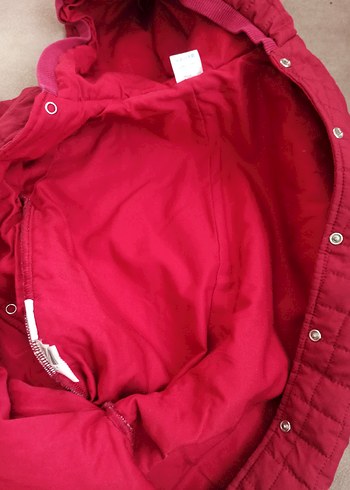 Bordo Nakışlı Bebek erkek Tulumu - Görsel 6