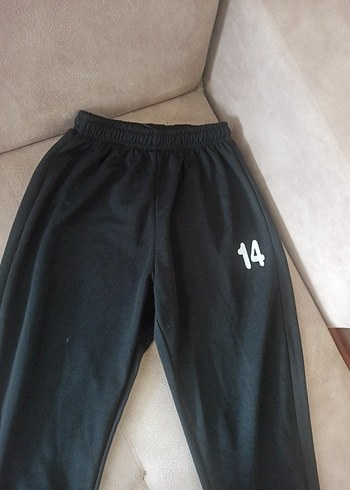 Erkek Siyah Slim Fit Spor Eşofman Altı - Görsel 2