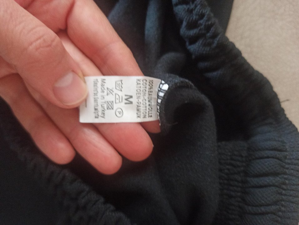 Erkek Siyah Slim Fit Spor Eşofman Altı - Görsel 5