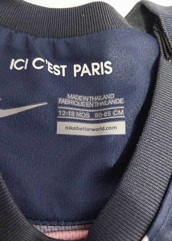 s Beden mavi Renk çocuk Spor Forması ve Şort Takımı orijinal Paris saint Germain