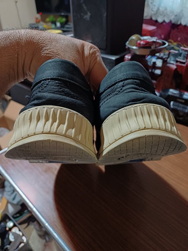 Bordo Siyah Erkek Spor Ayakkabı Bağcığı - Görsel 4