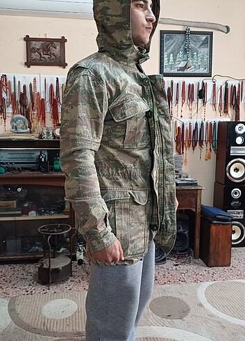 L BEDEN KABŞONLU ASKERİ MONT 