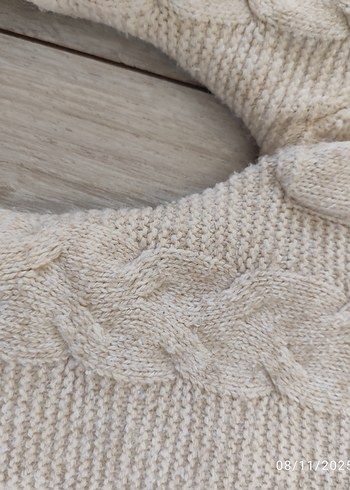 Bebek Erkek Örgü Tulum Kapüşonlu - Görsel 4