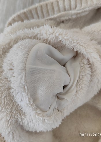 Bebek Erkek Örgü Tulum Kapüşonlu - Görsel 7