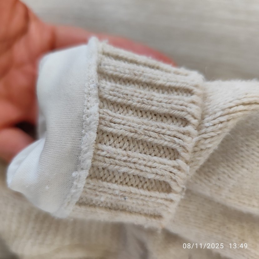 Bebek Erkek Örgü Tulum Kapüşonlu - Görsel 5