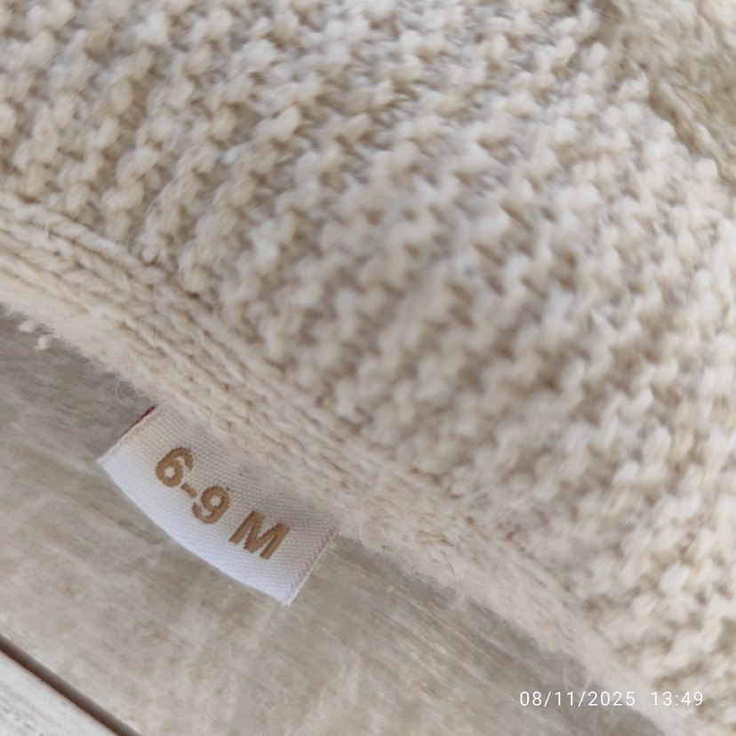 Bebek Erkek Örgü Tulum Kapüşonlu - Görsel 3