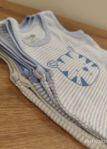 6 adet hellobaby marka bebek zıbın - Görsel 8