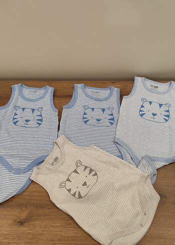 6 adet hellobaby marka bebek zıbın - Görsel 2