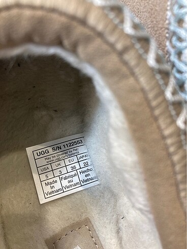 36 Beden camel Renk Orjinal ugg