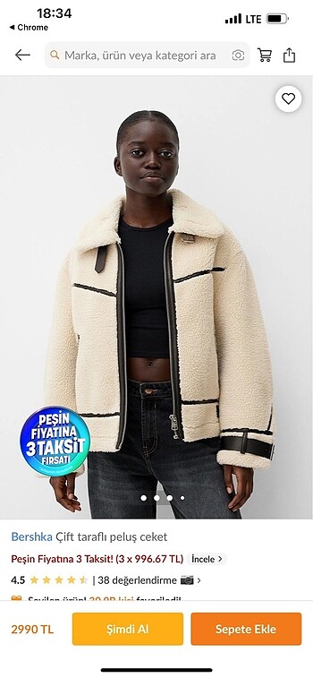 Bershka kabamn