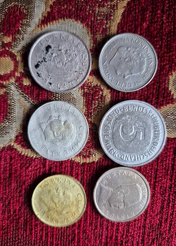 koleksiyonluk yerli ve yabancı madeni paralar - Görsel 2
