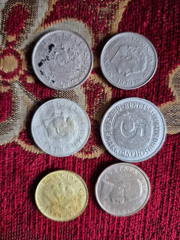 koleksiyonluk yerli ve yabancı madeni paralar - Görsel 2