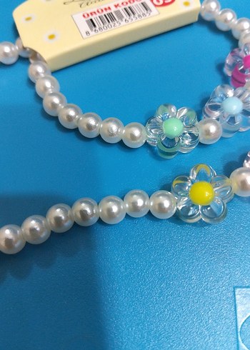 Renkli Boncuklu Çocuk Takı Seti - Görsel 5