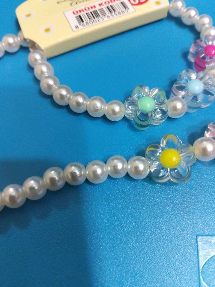 Renkli Boncuklu Çocuk Takı Seti - Görsel 5