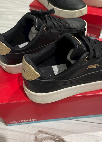 37,5 Beden siyah Renk Siyah Puma Kadın Platform Spor Ayakkabı