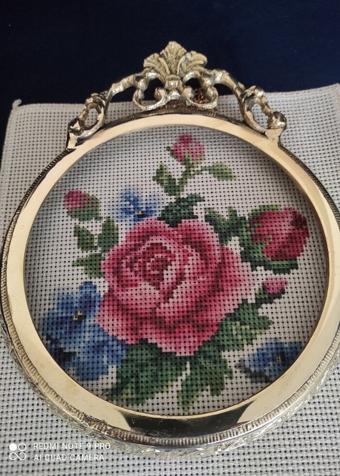 Pirinç taçlı çerçeve  - Görsel 2