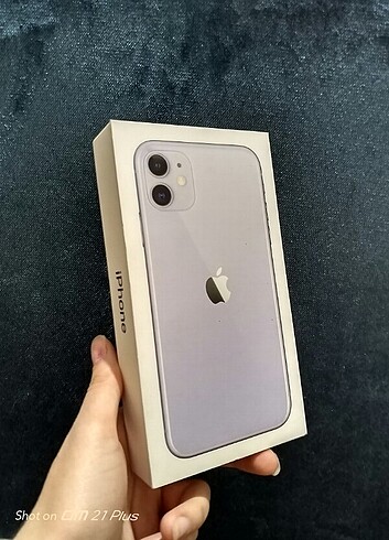 Iphone 11 mor bos telefon kutusu