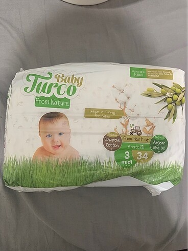 Baby turco 3 numara bez