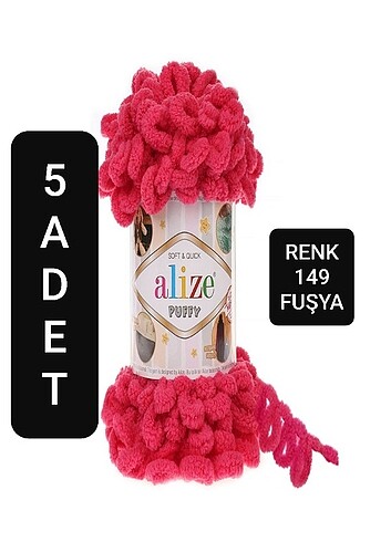5 Adet Alize Puffy Renk:149