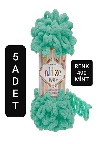 5 Adet Alize Puffy Renk:490