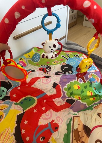 Neşeli Çiftlik Renkli Bebek Oyun Halısı