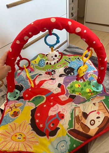 Beden Neşeli Çiftlik Renkli Bebek Oyun Halısı