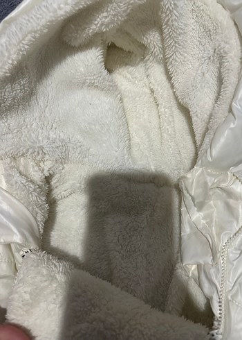 Beyaz Kürklü Kız Bebek Kar Tulumu - Görsel 2