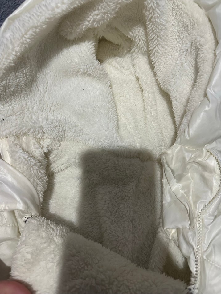 Beyaz Kürklü Kız Bebek Kar Tulumu - Görsel 2