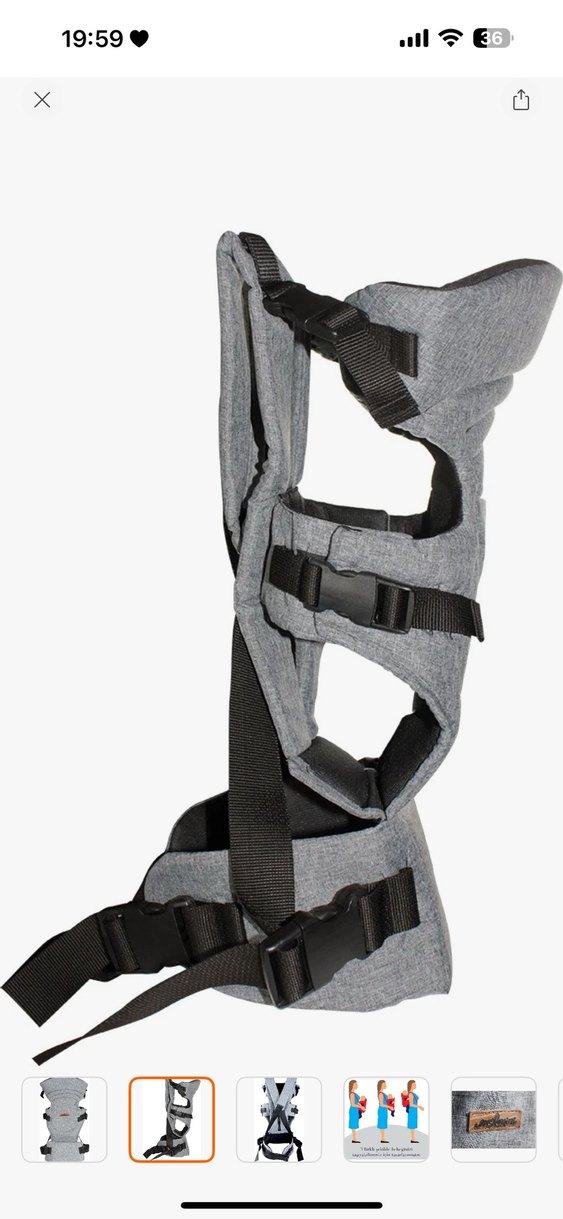 Gri Bebek Taşıyıcı - Görsel 3