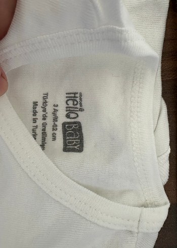 HelloBaby Beyaz Çocuk Atlet 5'li Paket