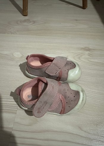Vicco Pembe Kız Bebek İlk Adım Ayakkabısı