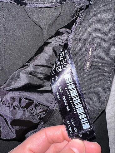 34 Beden siyah Renk Massimo dutti