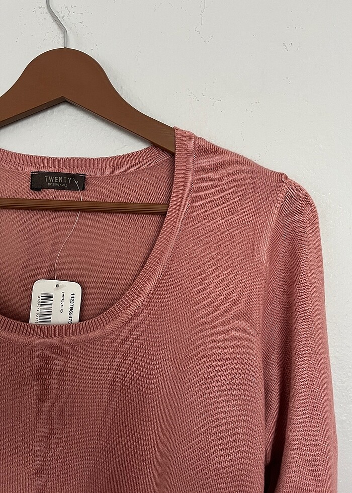 sevenhill triko pamuklu kazak - Görsel 4