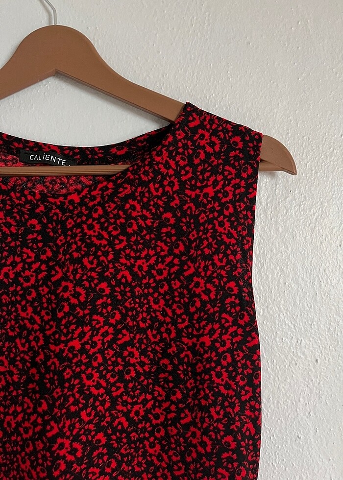 çiçek desenli elbise - Görsel 2