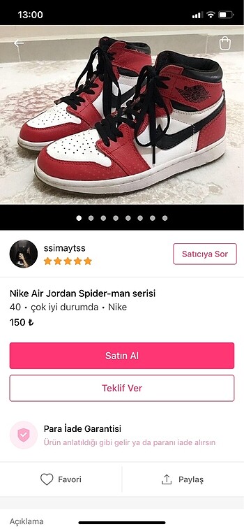 Nike ayakkabı