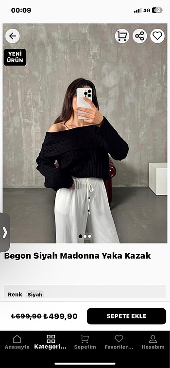 Diğer Zara muadili Onay açık kazak
