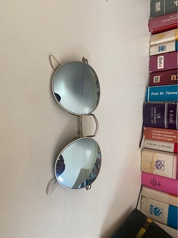  Beden Mavi aynalı orijinal rayban gözlük