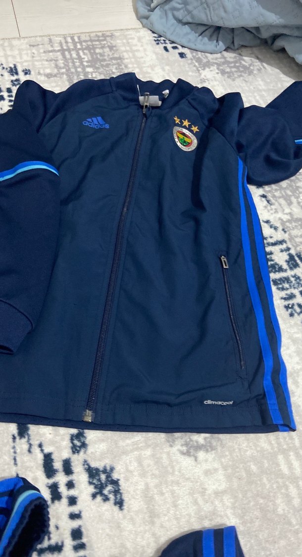 Erkek Çocuk Lacivert Fermuarlı Eşofman Takımı - Görsel 3