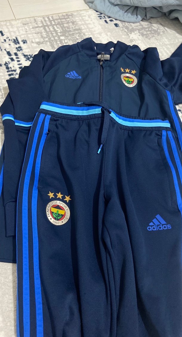 Erkek Çocuk Lacivert Fermuarlı Eşofman Takımı - Görsel 5