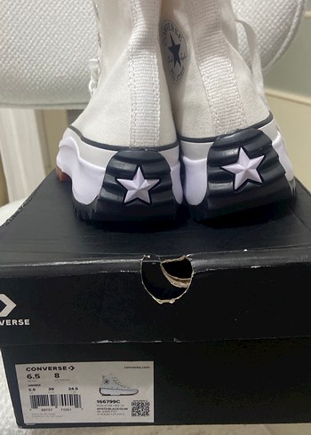 Kadın Beyaz converse orijinal - Görsel 2