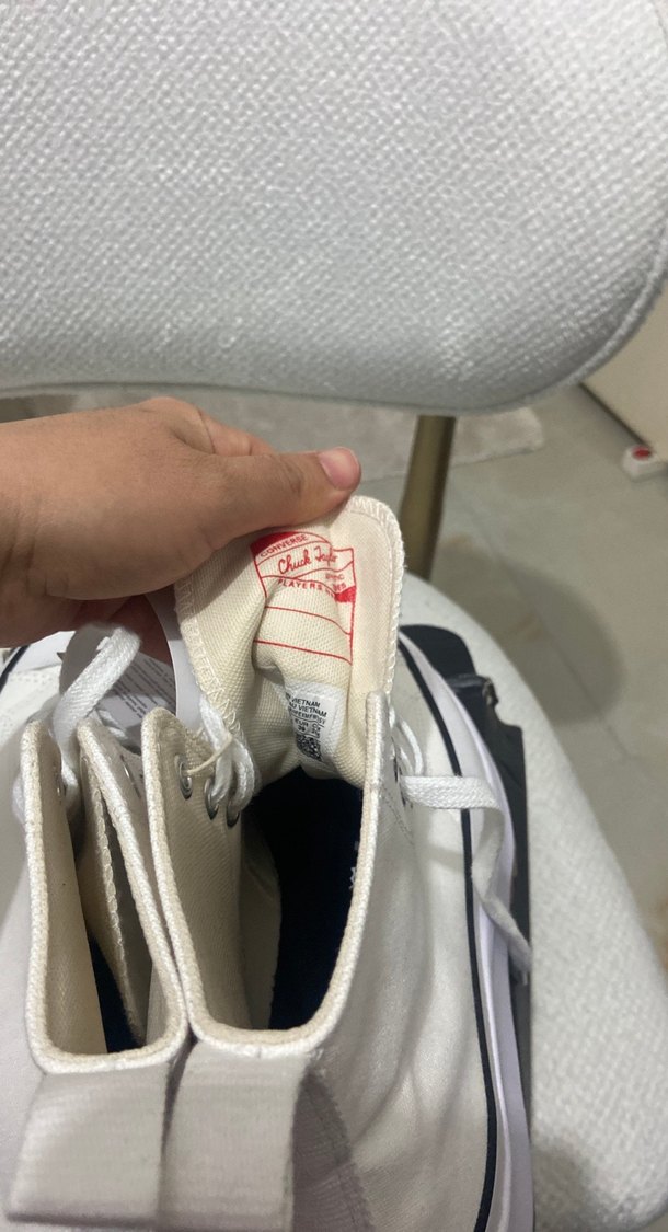 Kadın Beyaz converse orijinal - Görsel 4