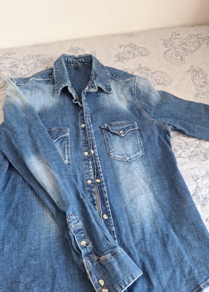 Erkek kot gomlek  - Görsel 3