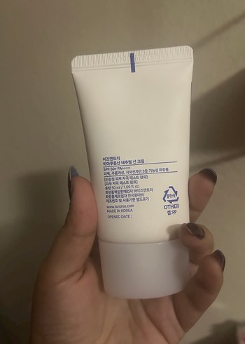 Isntree Hyaluronic Acid Natural Sun Cream 50 ml - Görsel 2